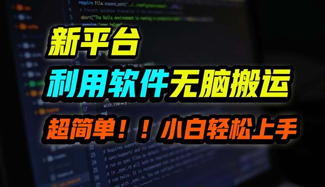 B站平台用软件无脑搬运，月赚10000+，小白也能轻松上手-森森项目库