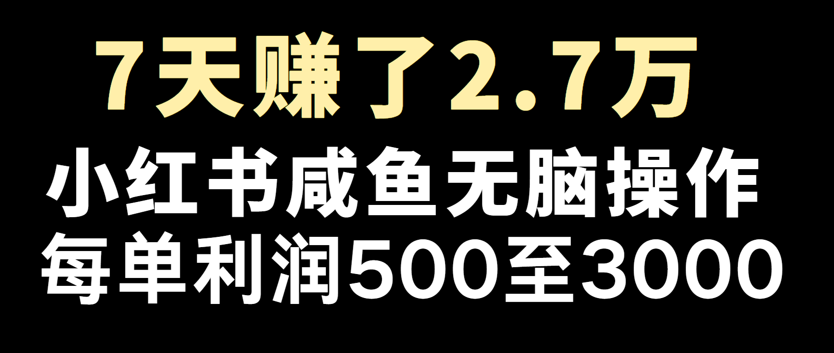 全网首发，7天赚了2.6万，2025利润超级高！-森森项目库