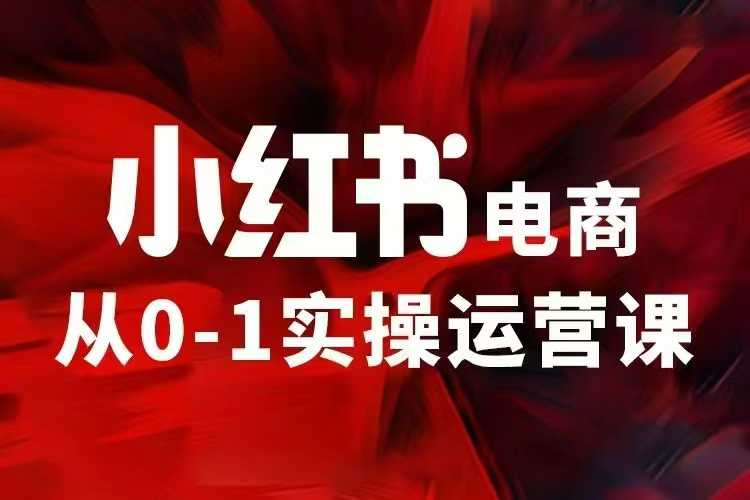 小红书电商运营，97节小红书vip内部课，带你实现小红书赚钱-森森项目库