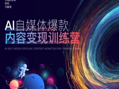 AI自媒体爆款内容变现训练营，20%底层逻辑，60%实操方法，20%案例拆解(即学即用)-森森项目库