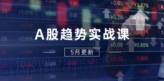 A股趋势实战课：主力动向+政策红利，2025全年策略5月更新-森森项目库