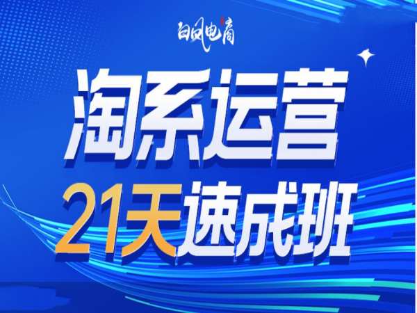 淘系运营21天速成班35期，年前最后一波和2025方向-森森项目库