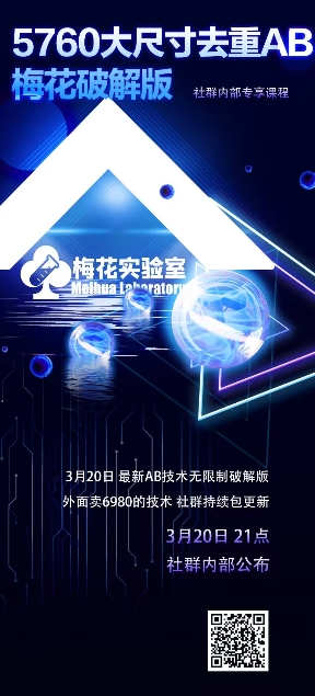 视频号连怼玩法-5760大尺寸去重AB技术-梅花实验室社群专享-森森项目库