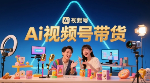 风口已至！AI视频号带货轻松月入过1W，99%的普通人却卡在内容制作门槛-森森项目库