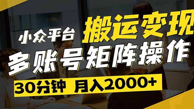 得物平台变现新蓝海！无脑复制热门视频，多账号同步运营，每天半小时躺…-森森项目库