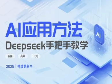 Deepseek实际应用技巧—手把手教学版，实用高效干货-森森项目库